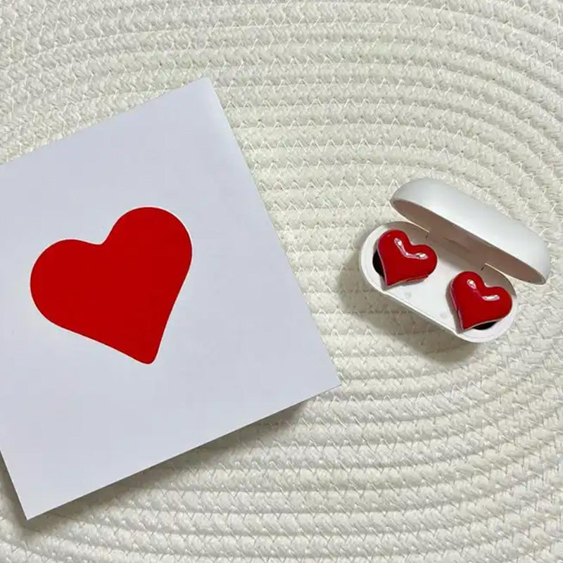 Bluetooth Wireless Headphones Heart-Shaped Earphones