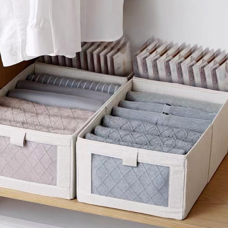 Visual Window Cotton and Linen Storage Box