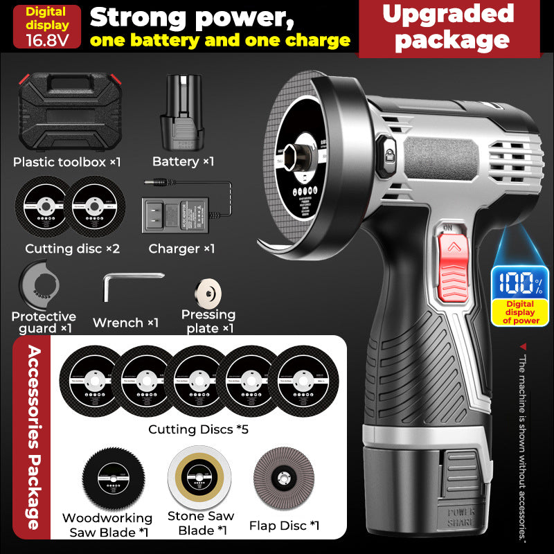 Household mini angle grinder