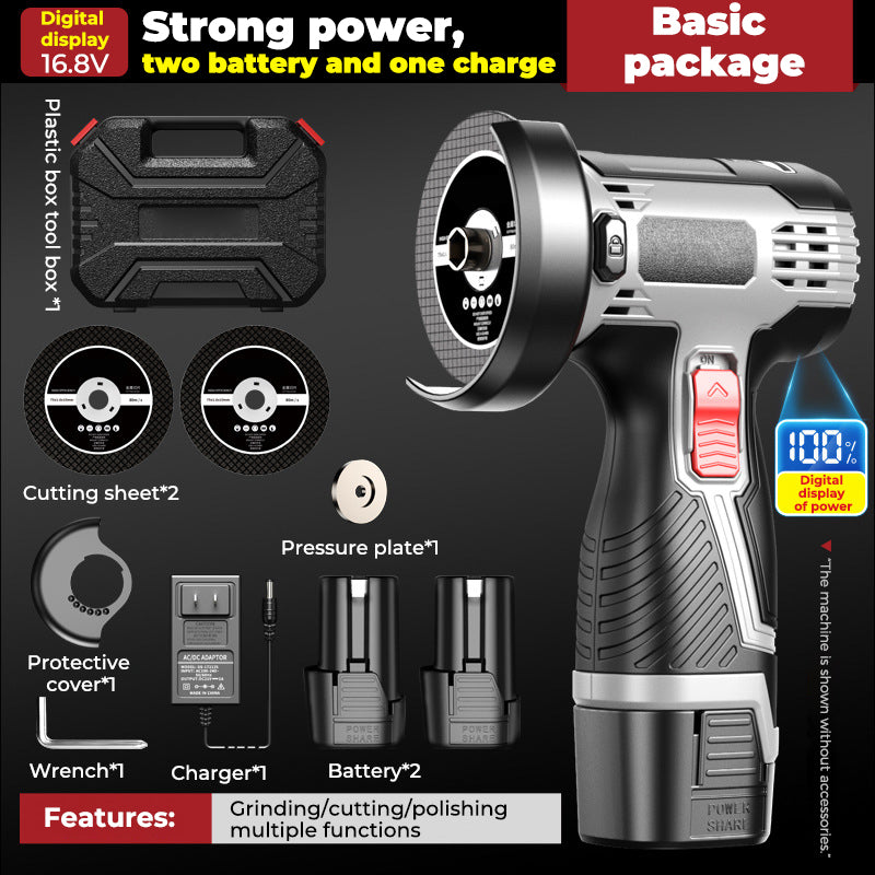 Household mini angle grinder