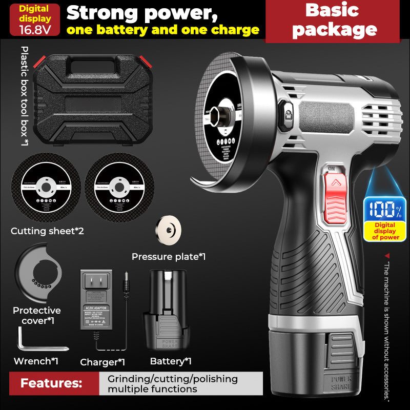 Household mini angle grinder