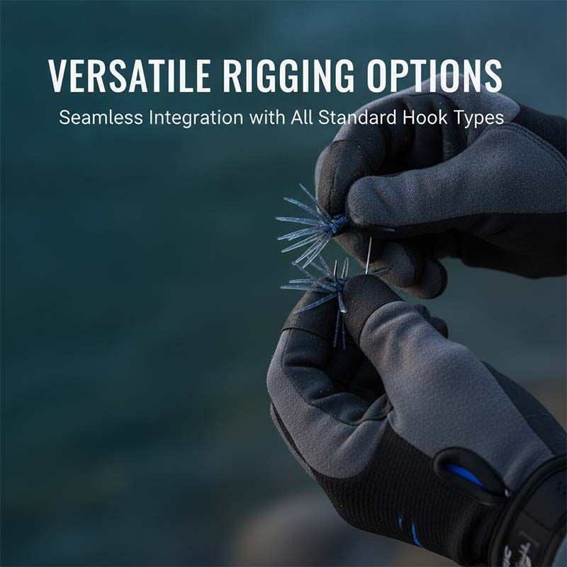 Sea Urchin Soft Fishing Lure Set
