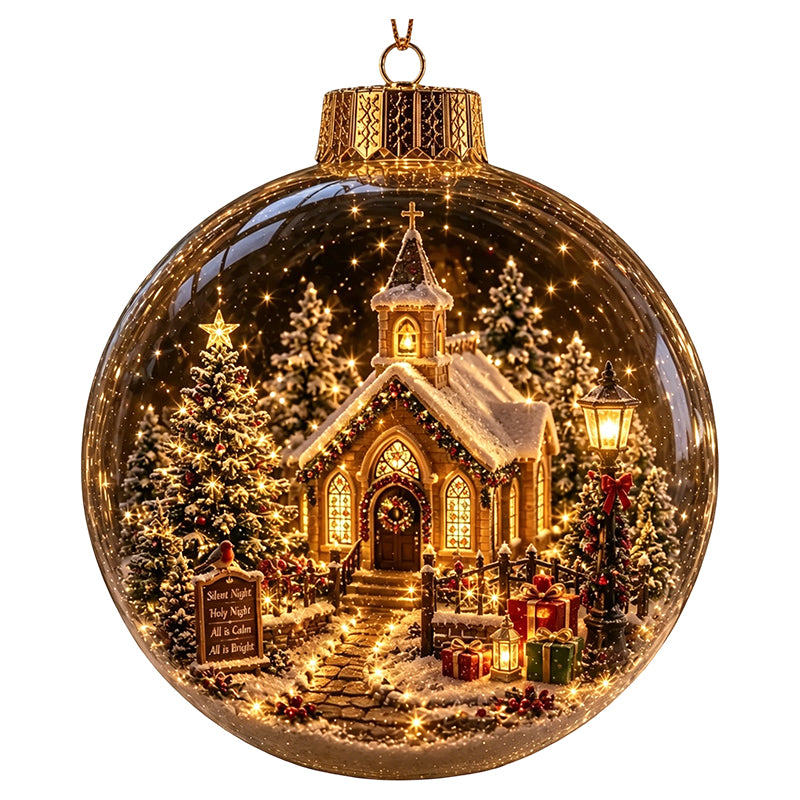 Glowing Christmas Story Ornament