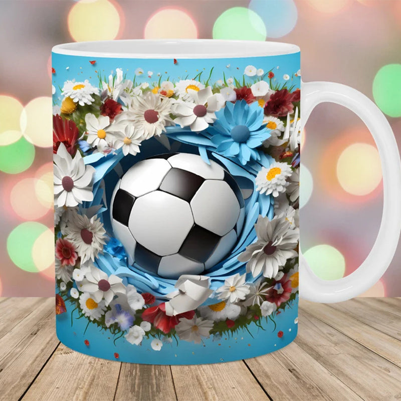 Ball Print Mug