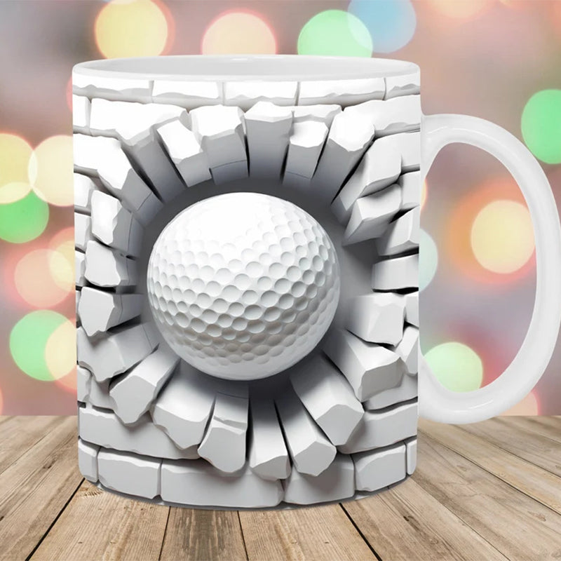 Ball Print Mug