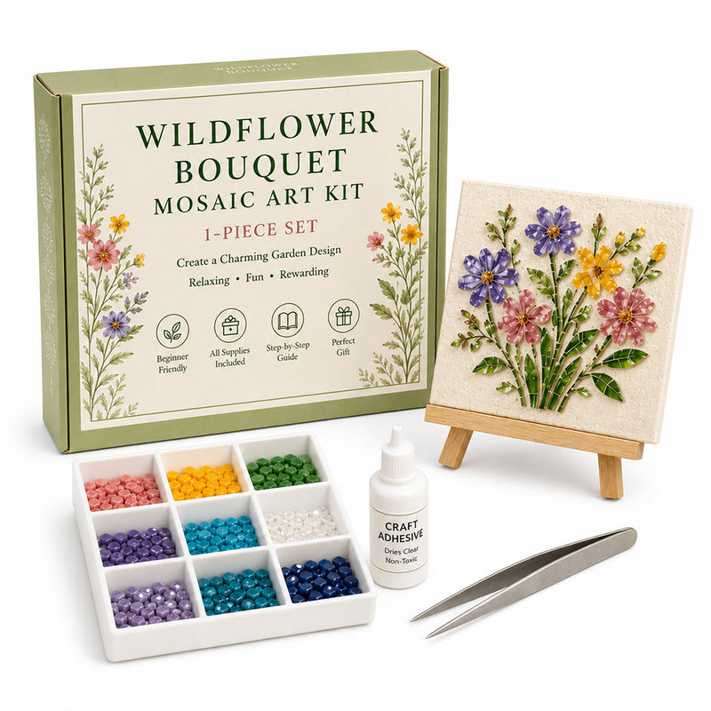 Watering Can Mosaic Art Kit