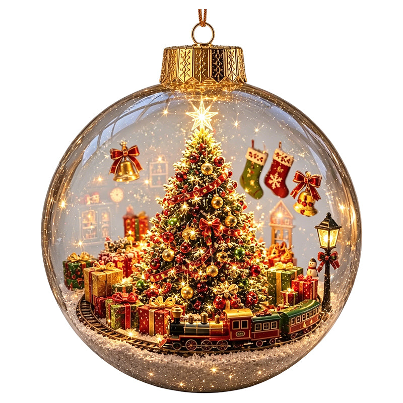 Glowing Christmas Story Ornament