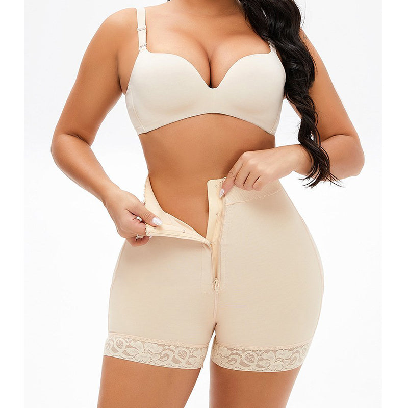 Lace Steel Boned Butt Enhancer Shorts Shapewear Womenswear