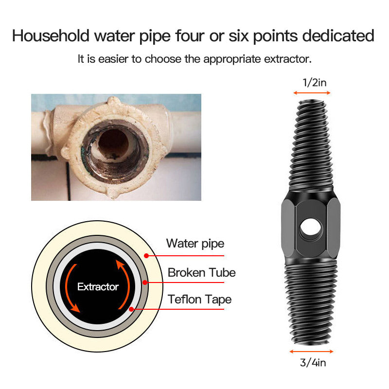 Pipe Broken Screw Extractor