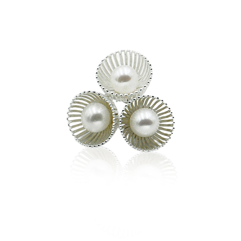 Unique Design Pearl Ear Stud