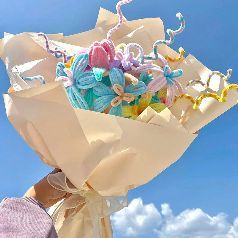 Twisted Stick Cartoon Top DIY Toy
