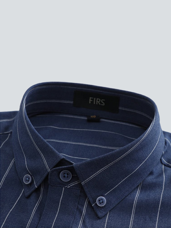 Business Versatile Striped Long Sleeve Shirt