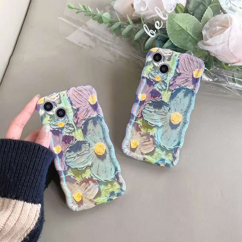 Colorful Oil Painting Exquisite Phone Case for iPhone