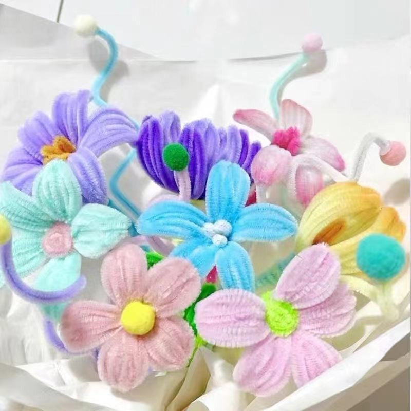 Twisted Stick Cartoon Top DIY Toy