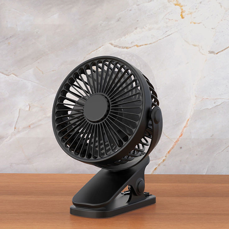 Clamp Type USB Rechargeable Mini Electric Fan