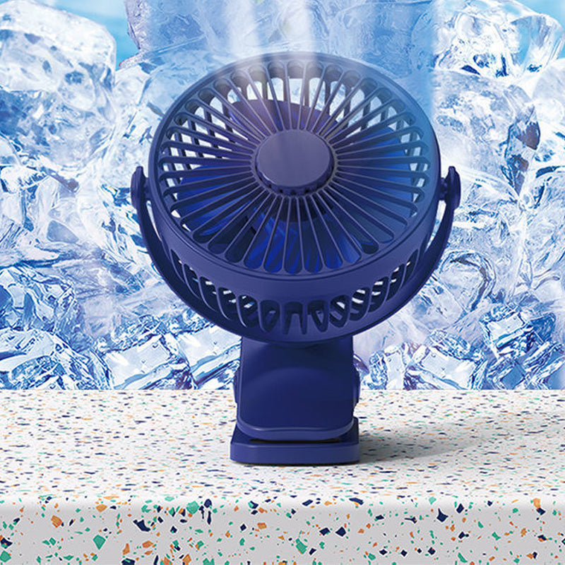 Clamp Type USB Rechargeable Mini Electric Fan