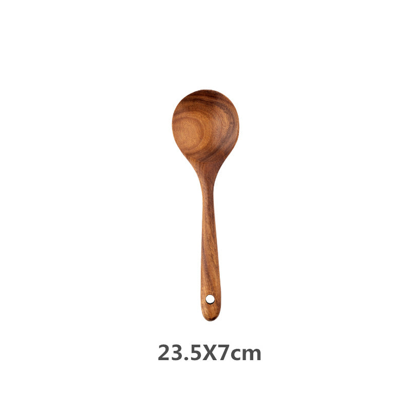 Teak Wood Cutlery Set