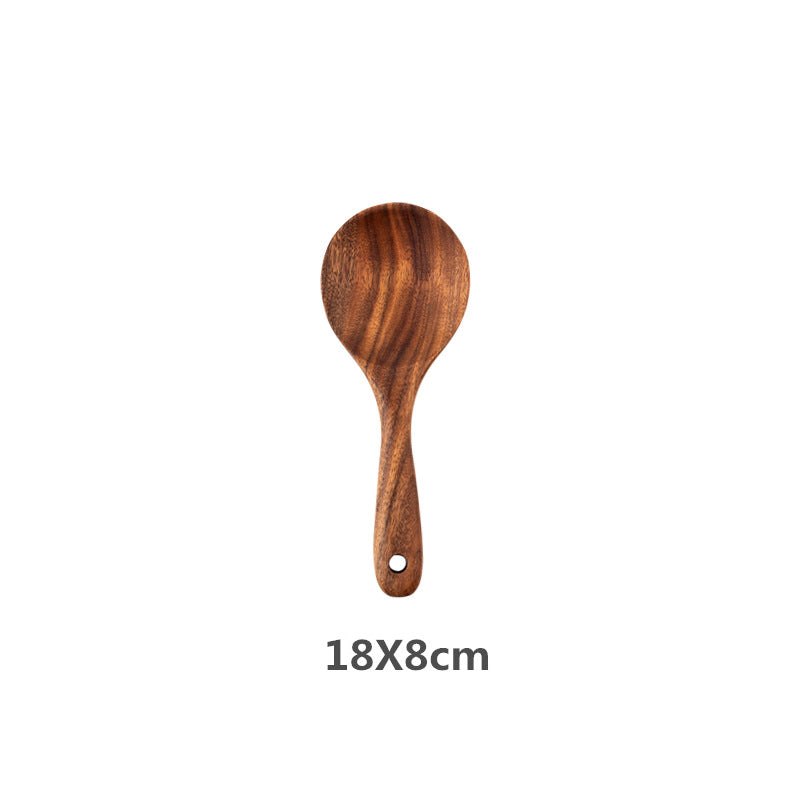 Teak Wood Cutlery Set