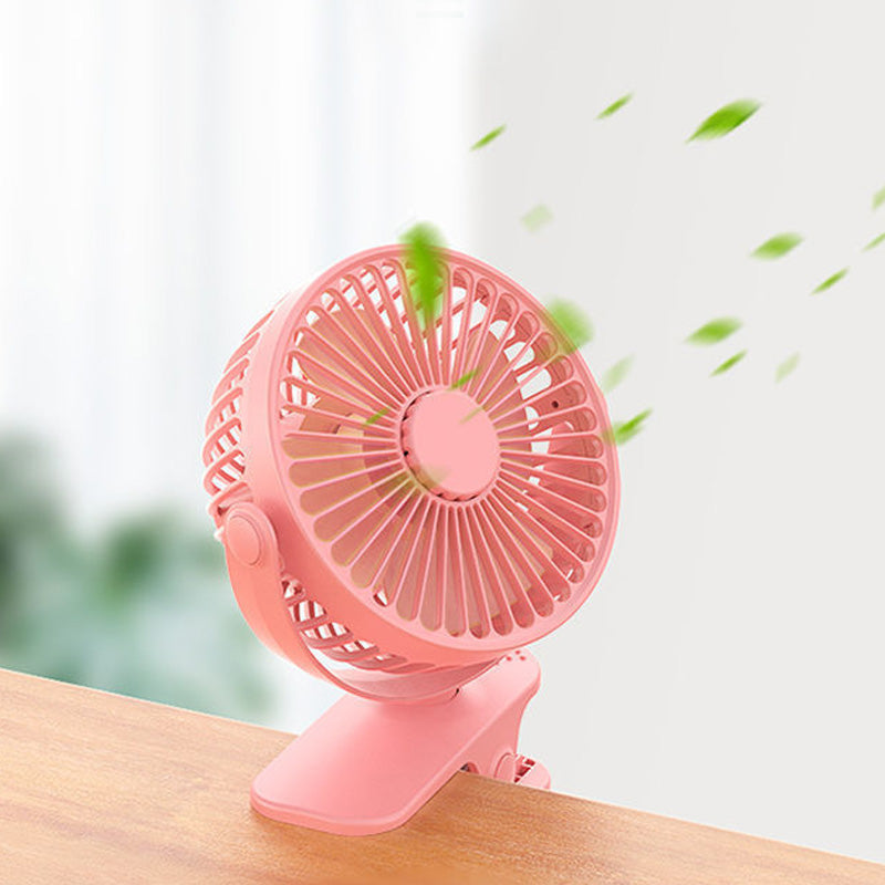 Clamp Type USB Rechargeable Mini Electric Fan