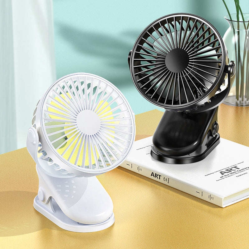 Clamp Type USB Rechargeable Mini Electric Fan