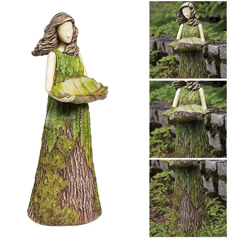 Forest Girl Bird Feeder