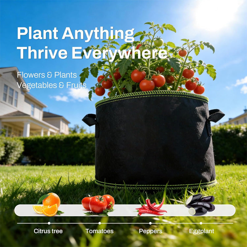 Fabric Aeration Planter Bags
