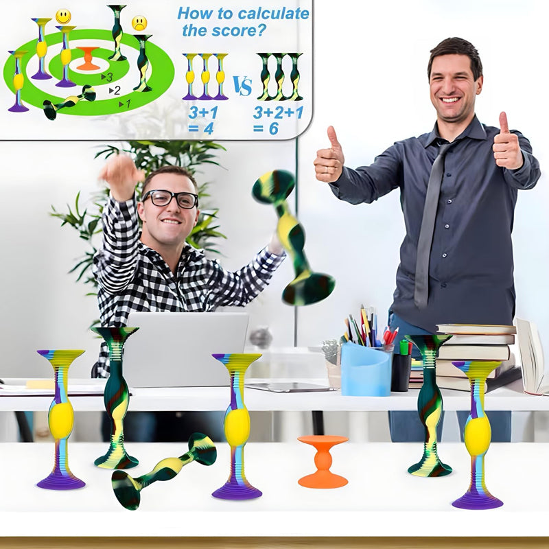 HugOutdoor 10Pcs Colour Suction Cup Darts