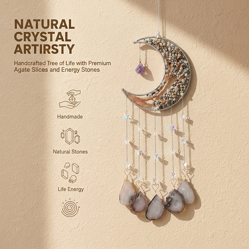 Tree of Life Crafts Crystal Pendant