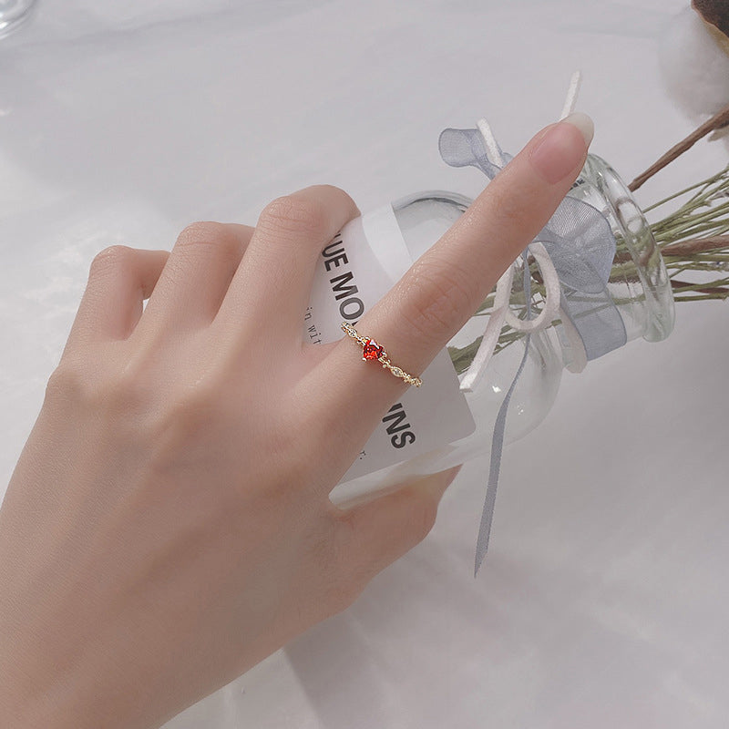 Buy 1 Get 1 Free-💝Take Time For Yourself Heart Ring💗