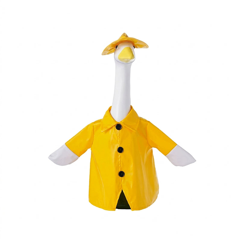 Patriotic Waterproof Porch Goose Raincoat Costume