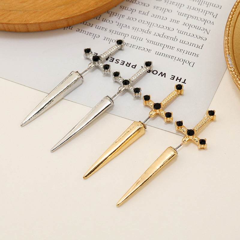 GOTHIC SWORD EARRINGS
