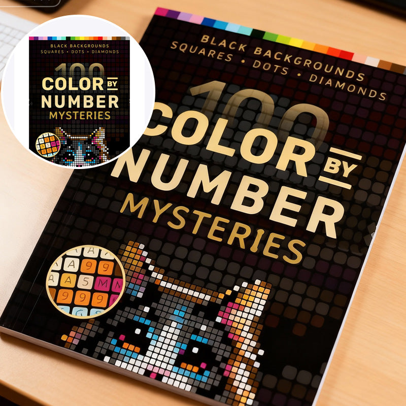 100 Color by Number Mysteries