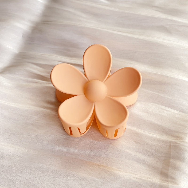 Frosted Flower Clip