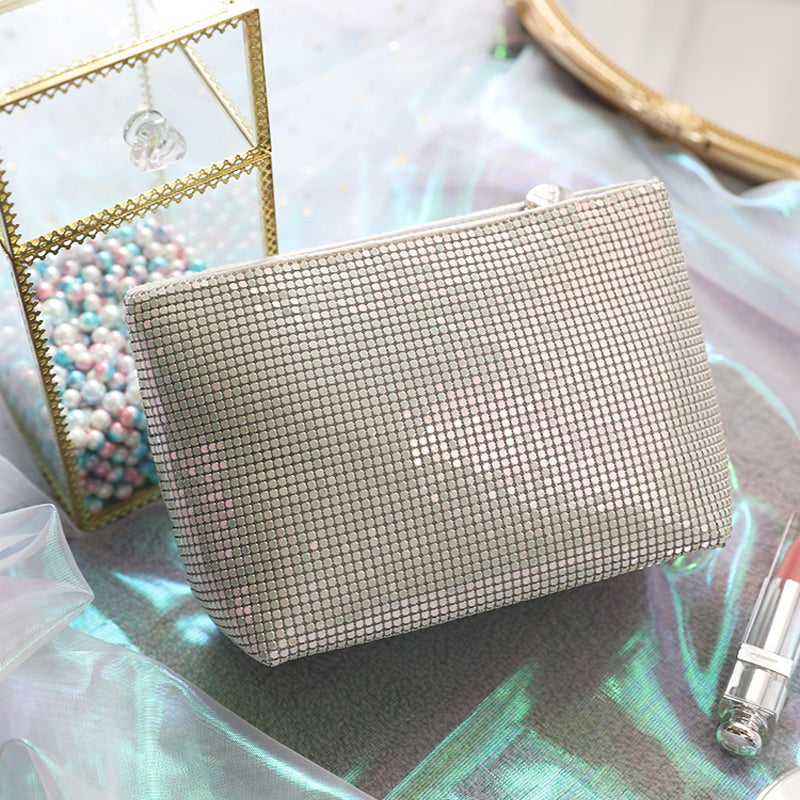 Mini Sequin Cosmetic Bag