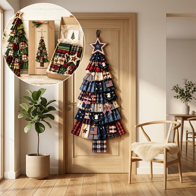 DIY Christmas Tree Door Hanging Kit