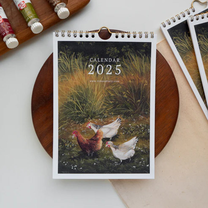 2025 Rooster Wall Calendar