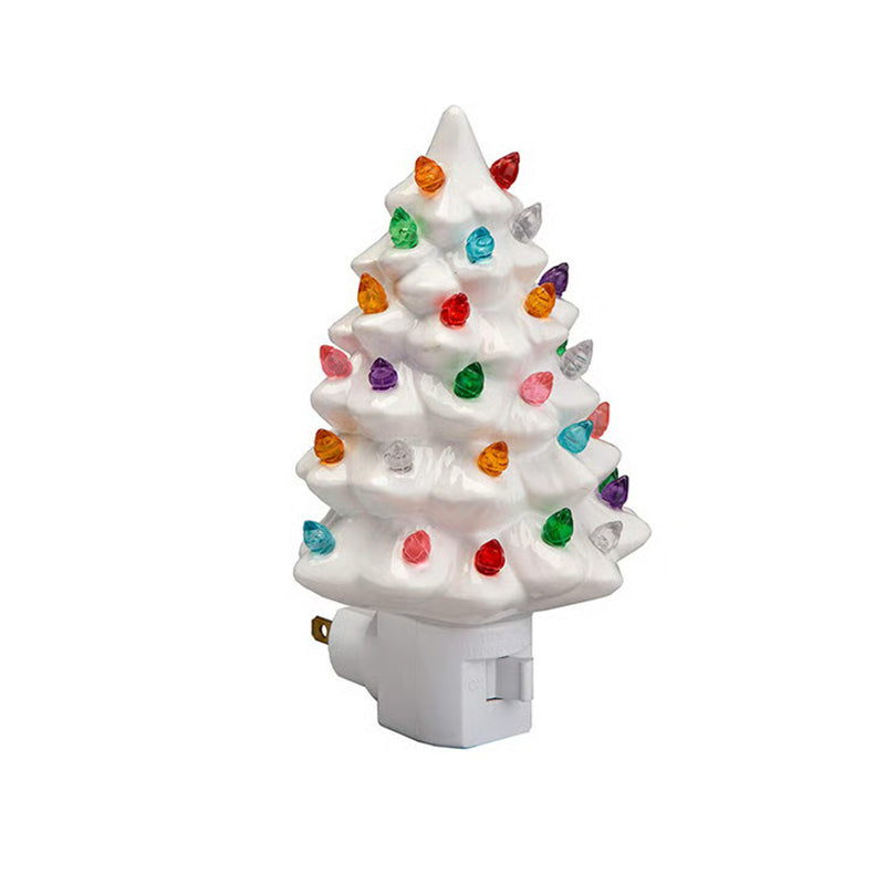 Ceramic Christmas Tree Night Light