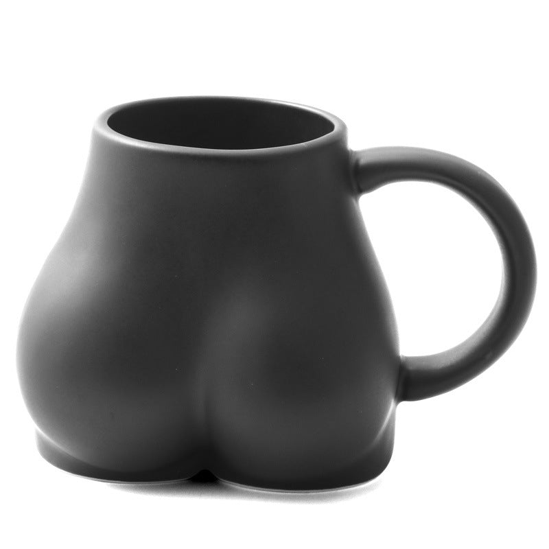 Creative Ceramic Butt Mug