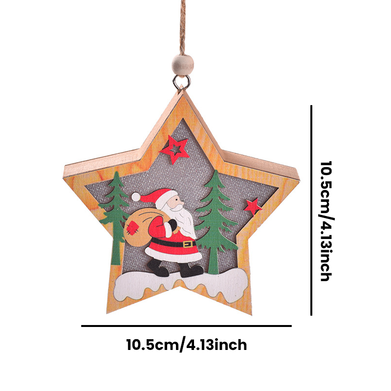 Christmas Tree Decoration Hanging Light Box