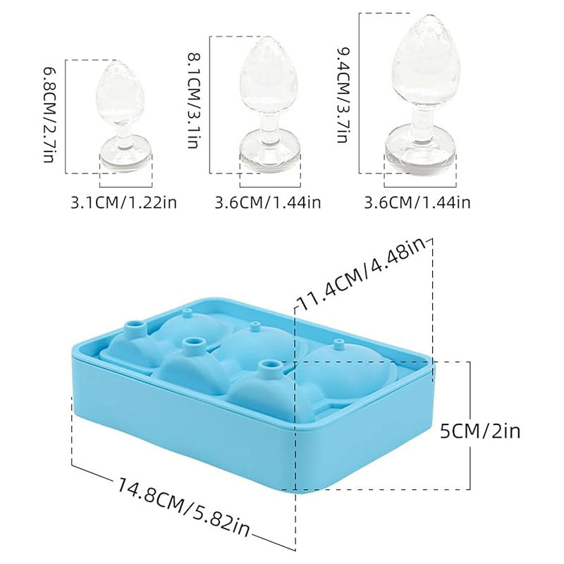 Silicone Creative Ice Lattice Mould