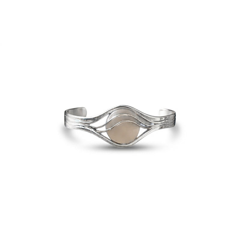 Golden Hollow Elegance Armband