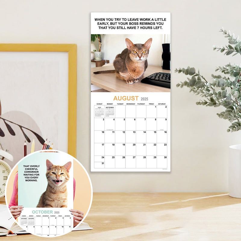 2025 Corporate Cats Wall Calendar