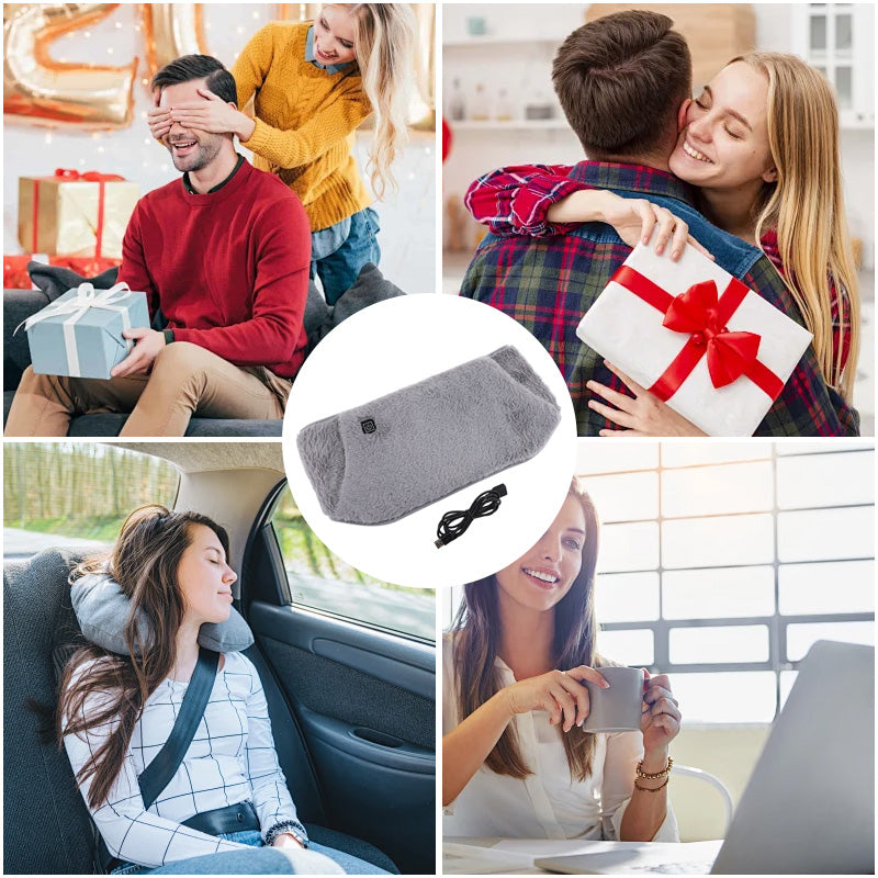 Electric heating waist belt