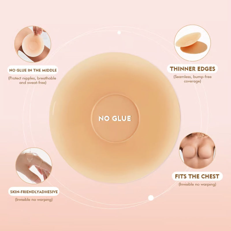 Semi-Silicone Nipple Cover
