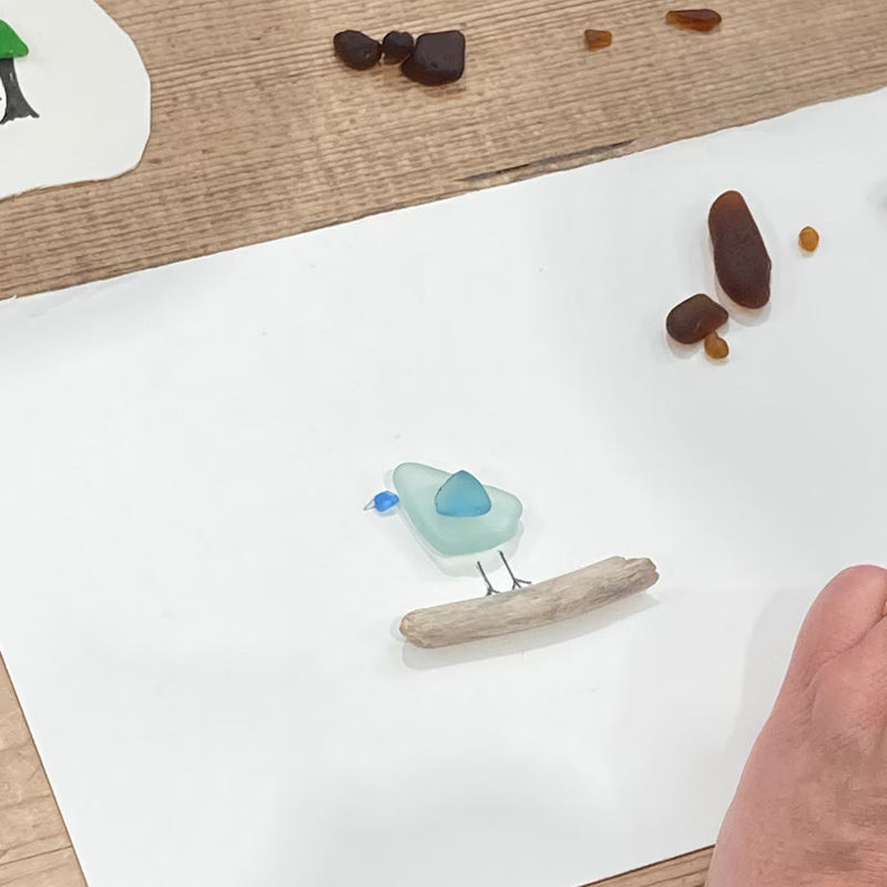 Create Your Own Sea Glass Picture Craft Kit