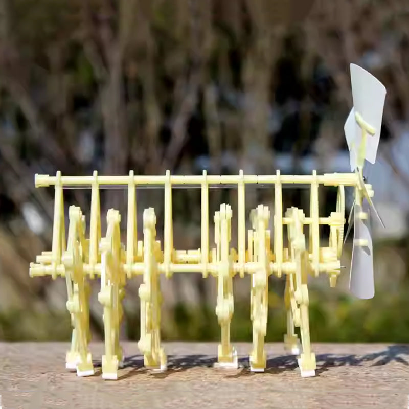 Wind-Powered Walking Model Robot