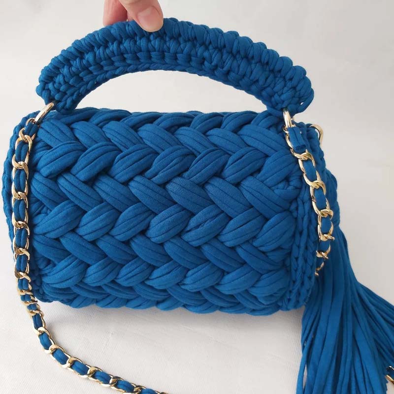 Ethnic Style Knitting Bag