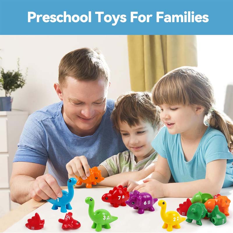 Dinosaur Number Matching Toy