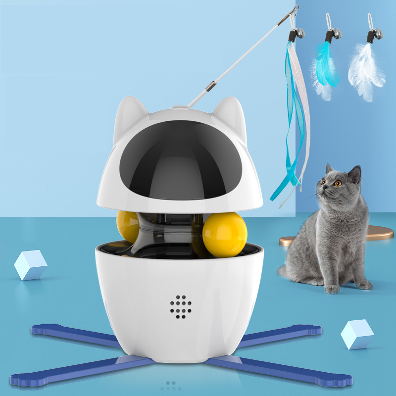 Cat Teaser Leaky Ball