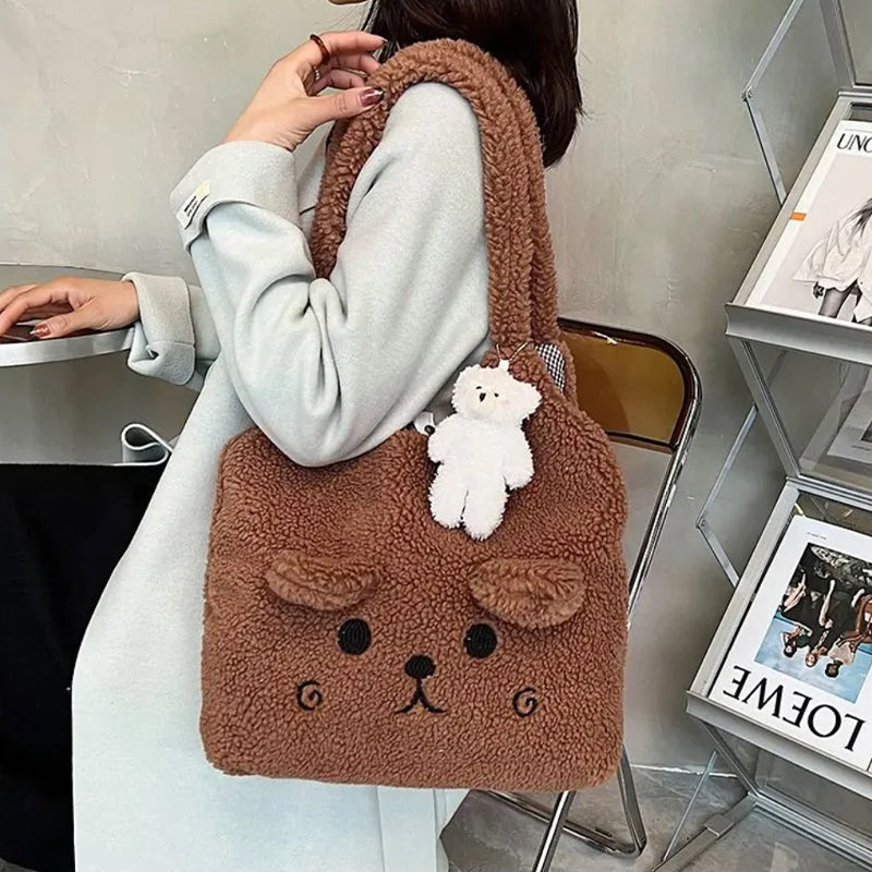 Fluffy Pup Tote Bag